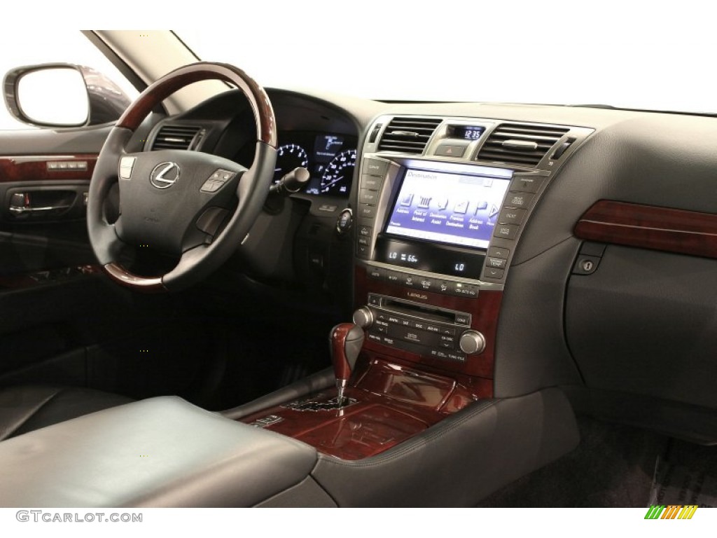 2010 Lexus LS 460 L Black Dashboard Photo #72417278