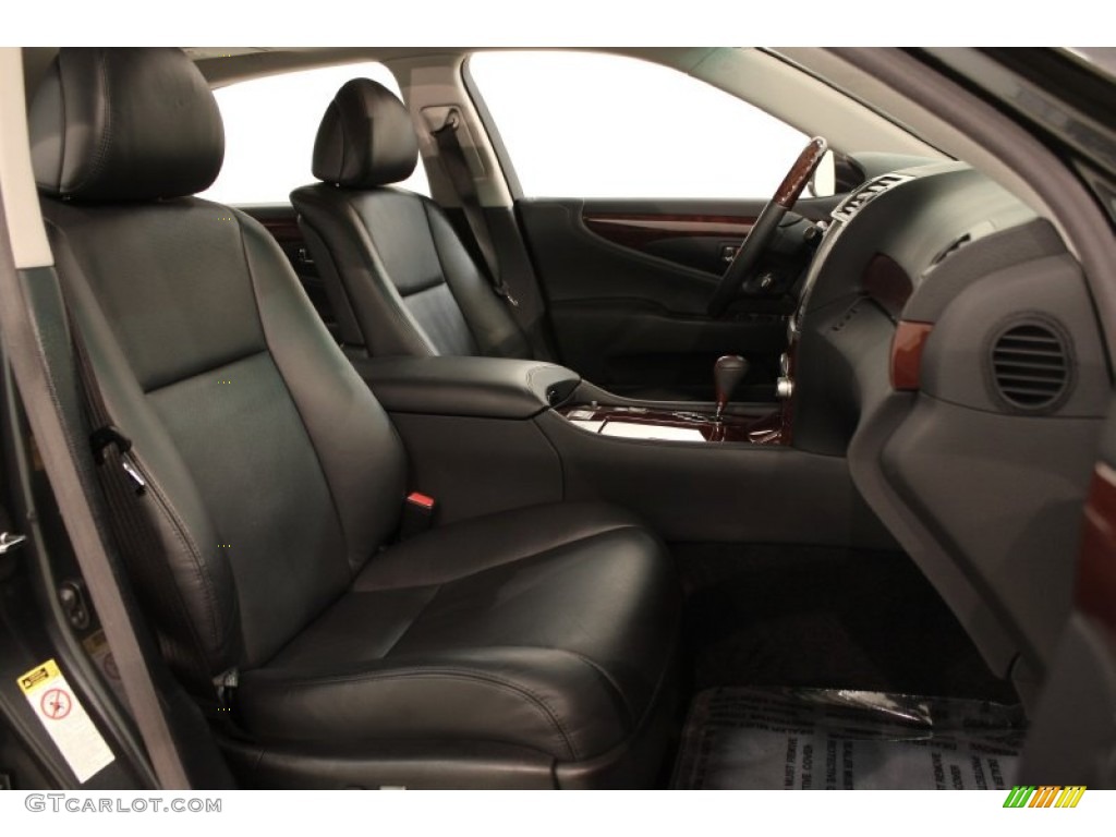 Black Interior 2010 Lexus LS 460 L Photo #72417303