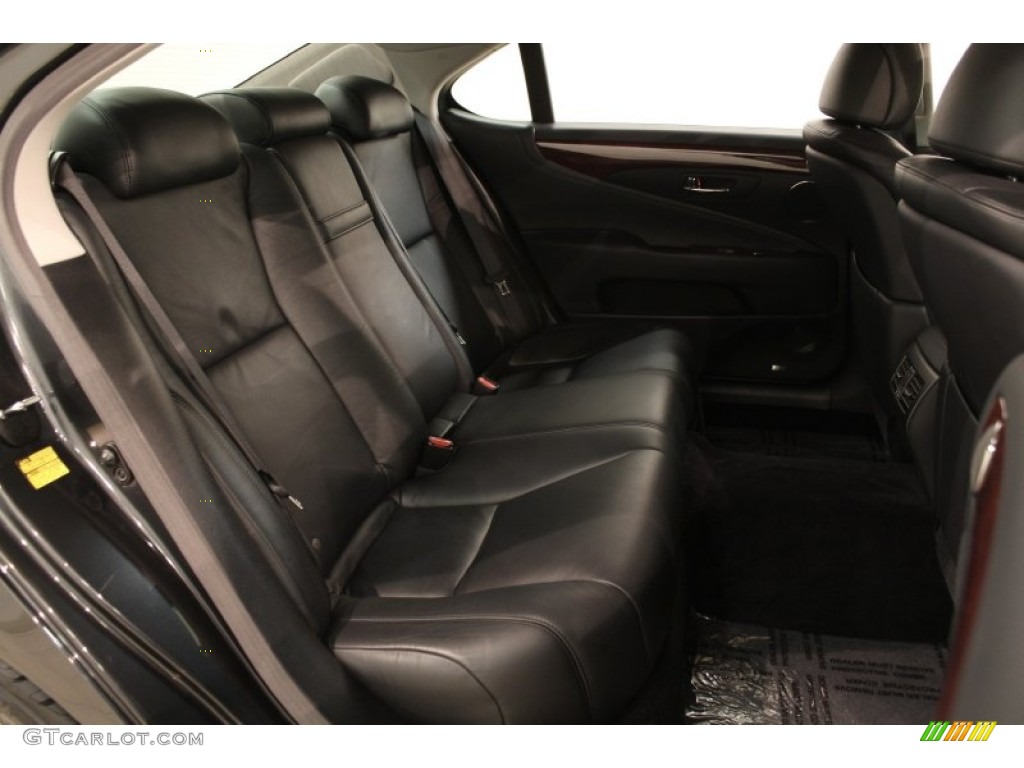 Black Interior 2010 Lexus LS 460 L Photo #72417326