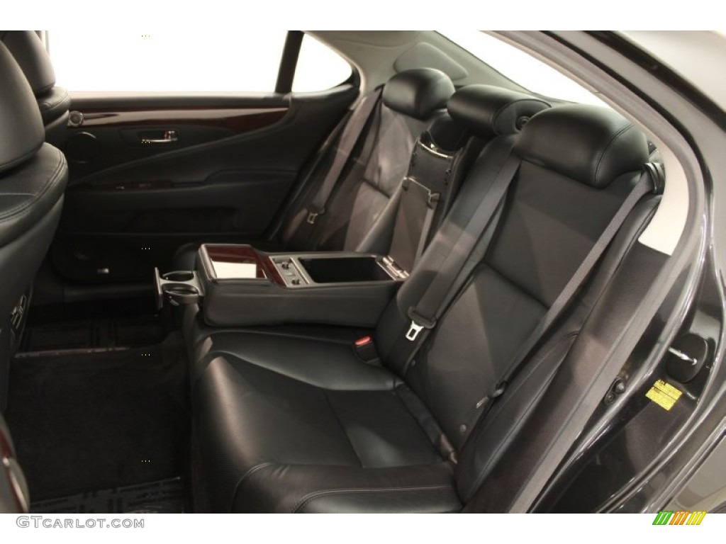 Black Interior 2010 Lexus LS 460 L Photo #72417365