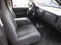  2003 Dakota SXT Regular Cab 4x4 Dark Slate Gray Interior