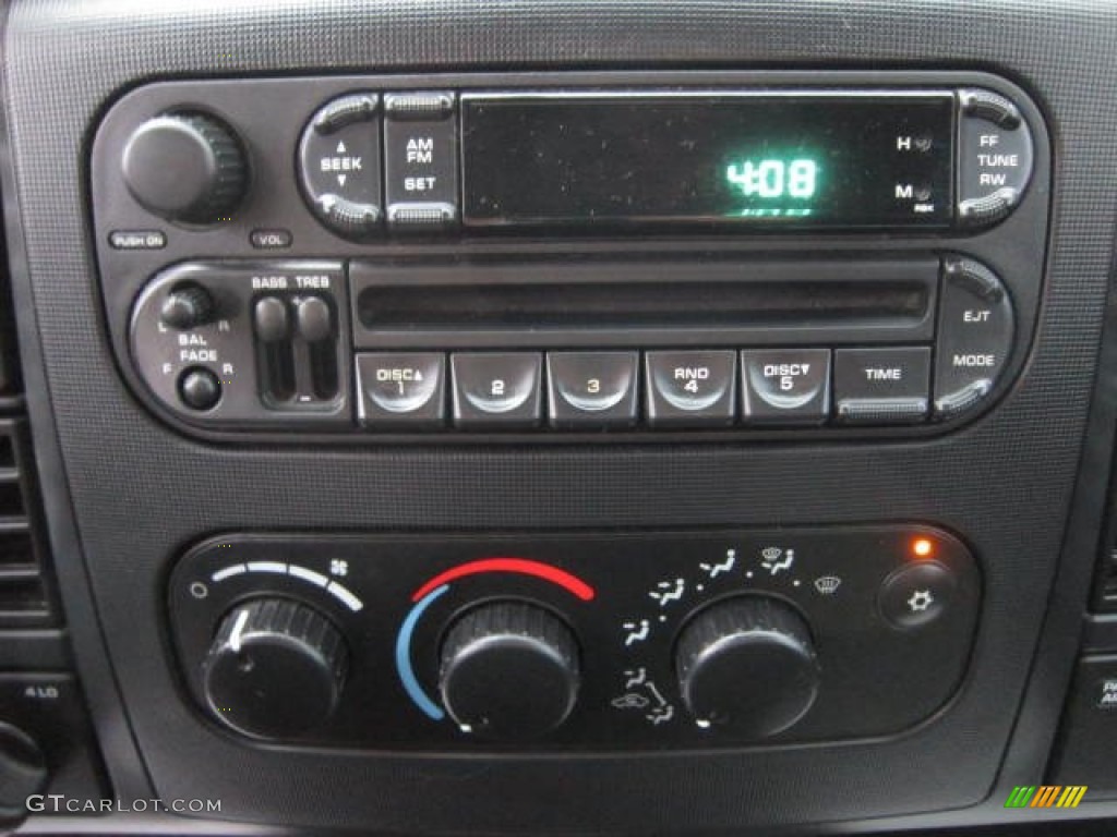 2003 Dodge Dakota SXT Regular Cab 4x4 Audio System Photos