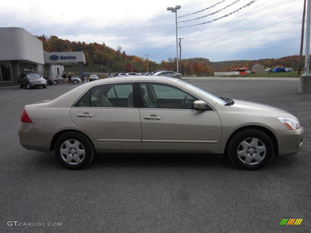 2006 Accord LX Sedan - Desert Mist Metallic / Ivory photo #8