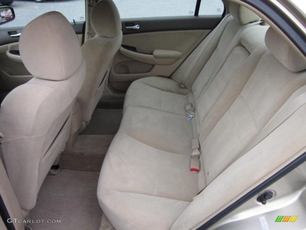 2006 Accord LX Sedan - Desert Mist Metallic / Ivory photo #13