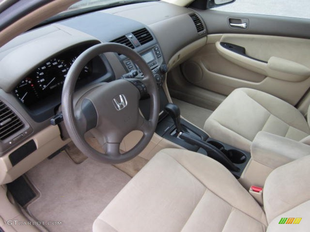 2006 Accord LX Sedan - Desert Mist Metallic / Ivory photo #16