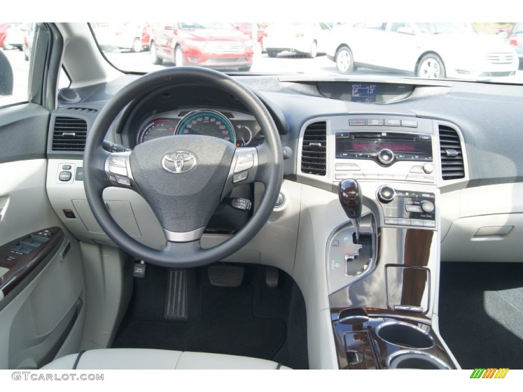 2009 Toyota Venza V6 Ivory Dashboard Photo #72419891