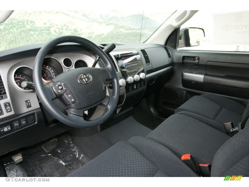 Black Interior 2013 Toyota Tundra CrewMax 4x4 Photo #72419903