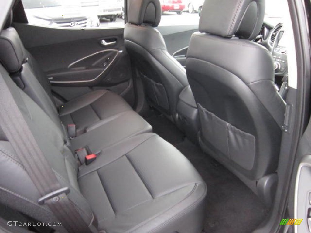 Black Interior 2013 Hyundai Santa Fe Sport 2.0T Photo #72420043