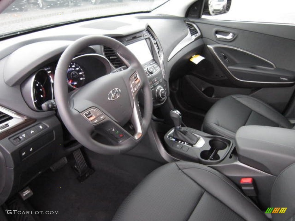 Black Interior 2013 Hyundai Santa Fe Sport 2.0T Photo #72420135