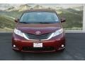 2013 Salsa Red Pearl Toyota Sienna XLE  photo #3