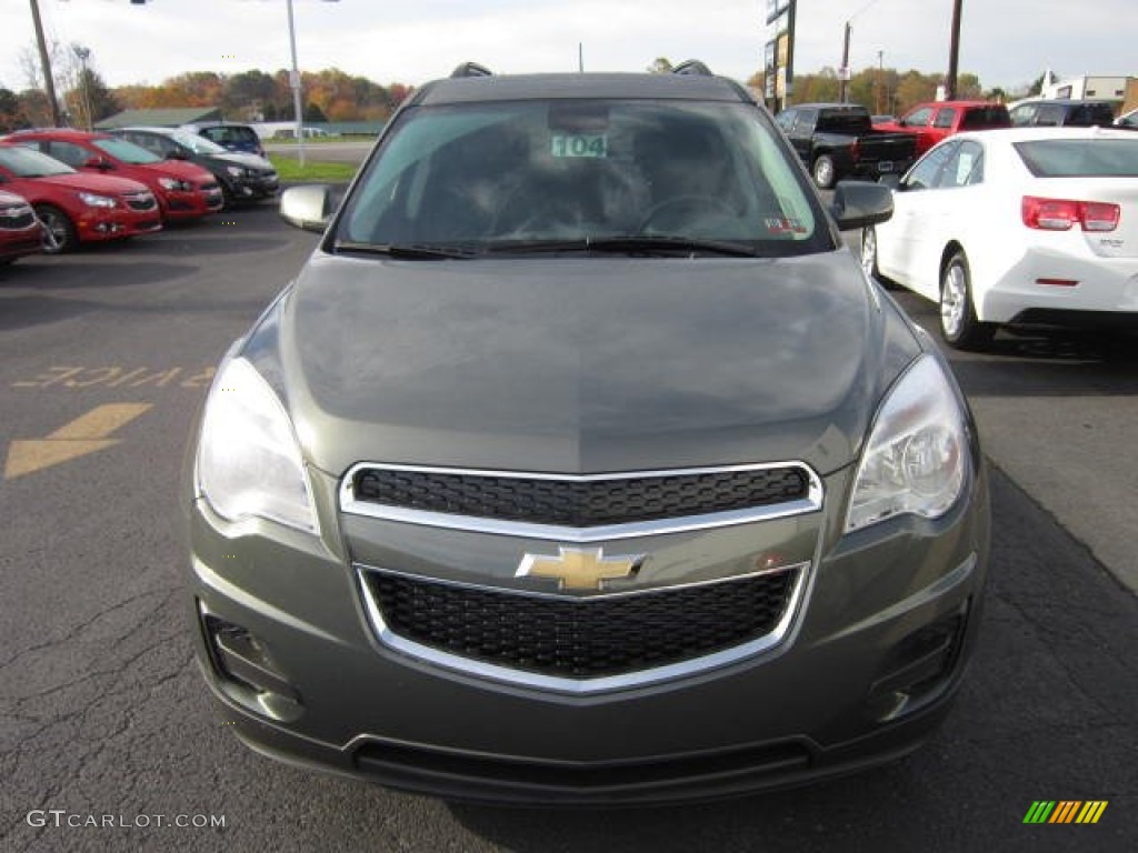 2013 Equinox LT AWD - Steel Green Metallic / Jet Black photo #2