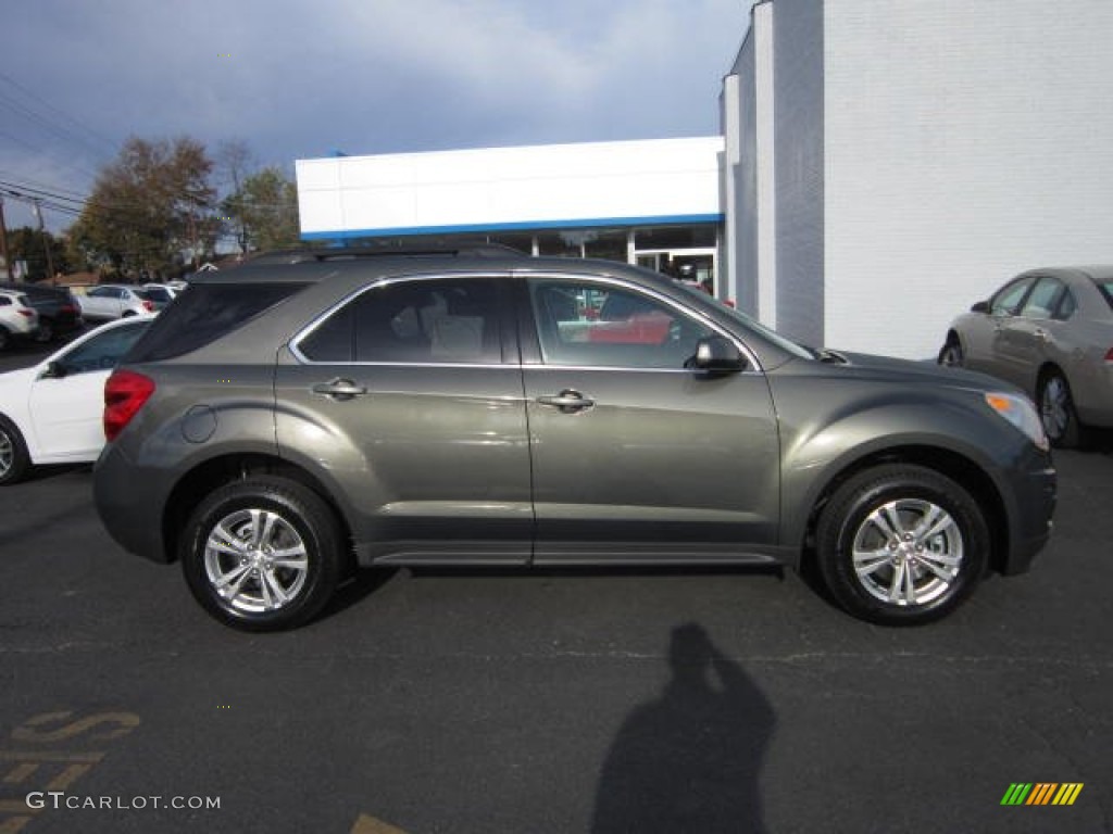 2013 Equinox LT AWD - Steel Green Metallic / Jet Black photo #8