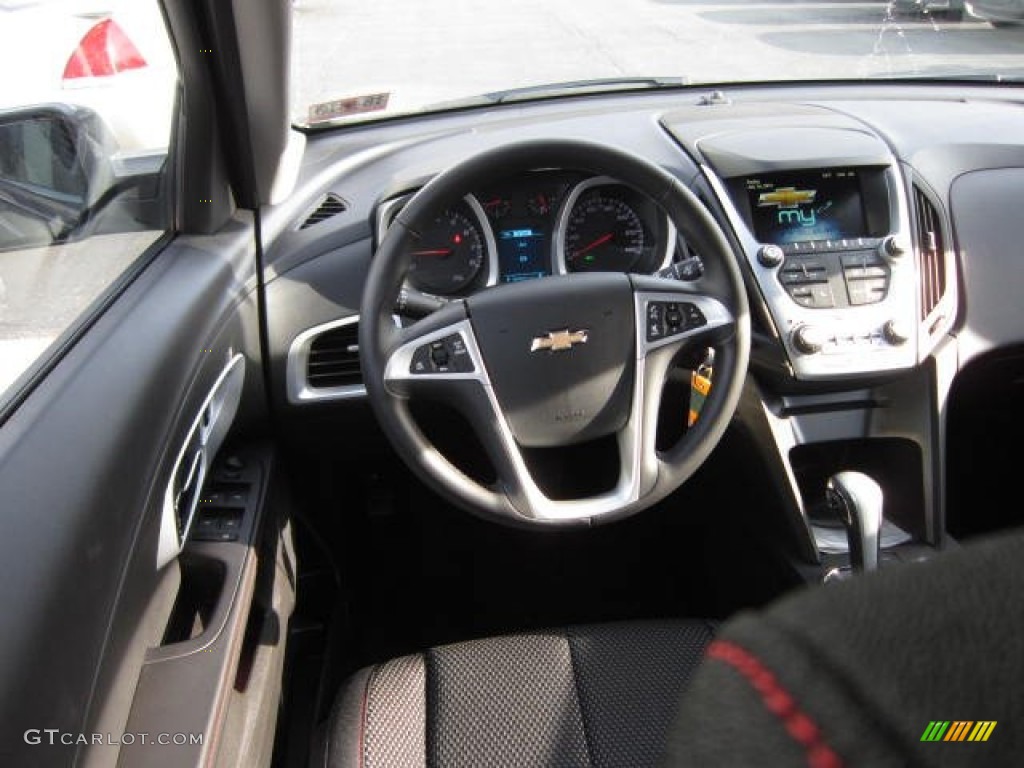 2013 Equinox LT AWD - Steel Green Metallic / Jet Black photo #14