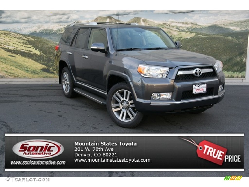 2013 4Runner Limited 4x4 - Magnetic Gray Metallic / Black Leather photo #1