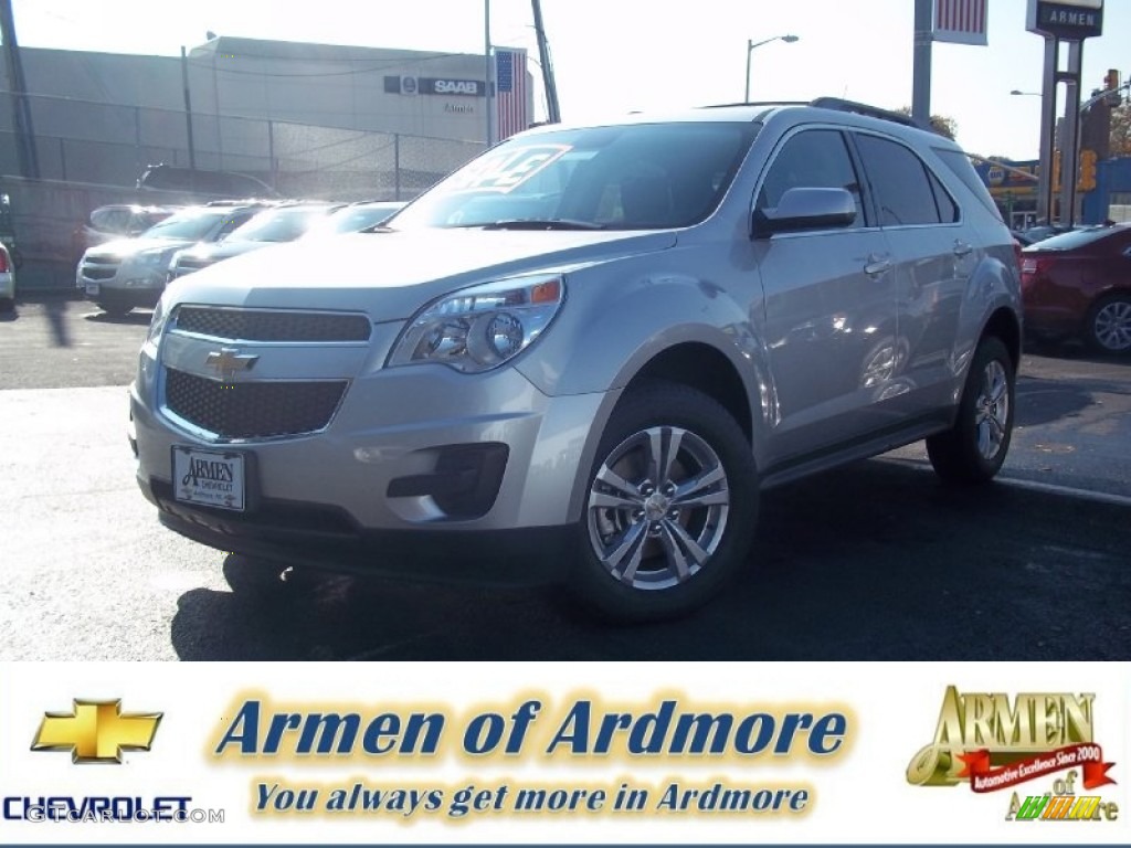 2013 Equinox LT AWD - Silver Ice Metallic / Jet Black photo #1