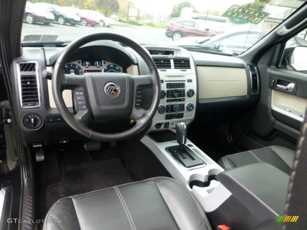 Black Interior 2011 Mercury Mariner Premier Photo #72424172