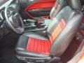 Black/Red Front Seat Photo for 2007 Ford Mustang #72426290