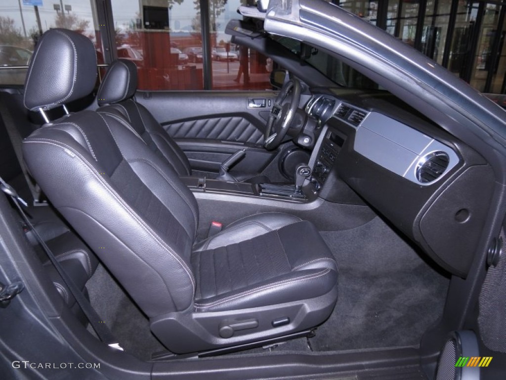 2011 Mustang V6 Premium Convertible - Sterling Gray Metallic / Charcoal Black photo #9