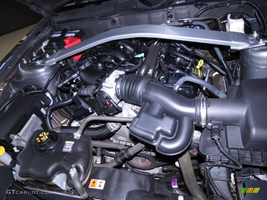 2011 Mustang V6 Premium Convertible - Sterling Gray Metallic / Charcoal Black photo #11
