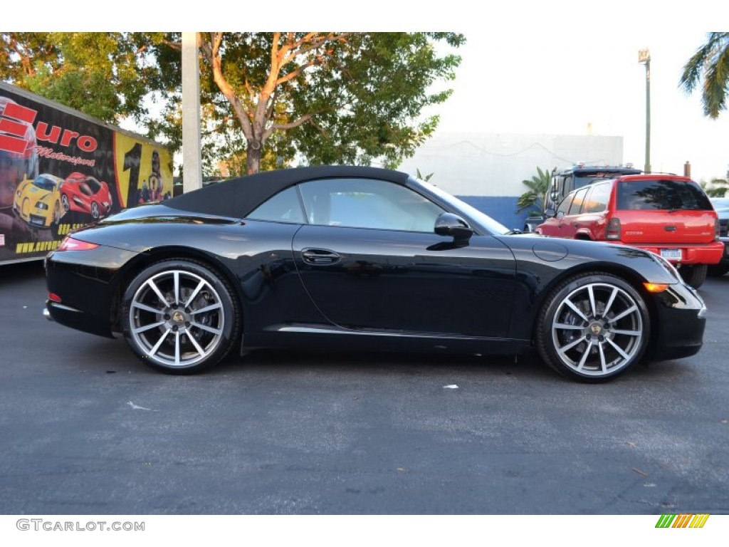 Black 2012 Porsche New 911 Carrera Cabriolet Exterior Photo #72426635