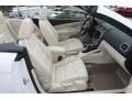 2013 Volkswagen Eos Cornsilk Beige Interior Front Seat Photo