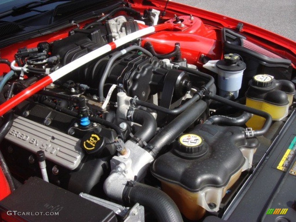 2007 Ford Mustang Shelby GT500 Coupe 5.4 Liter Supercharged DOHC 32-Valve V8 Engine Photo #72426731