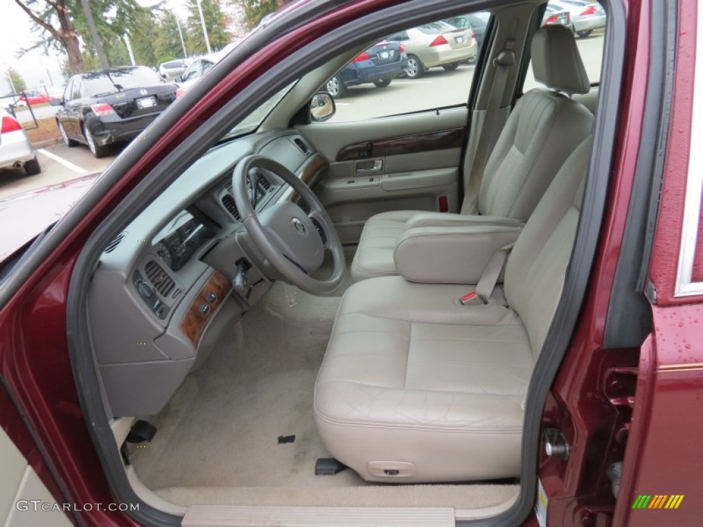 Medium Light Stone Interior 2006 Mercury Grand Marquis LS Photo #72427385
