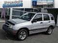 Silver Metallic 2002 Chevrolet Tracker 4WD Hard Top