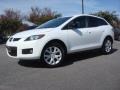 2007 Crystal White Pearl Mica Mazda CX-7 Grand Touring  photo #2