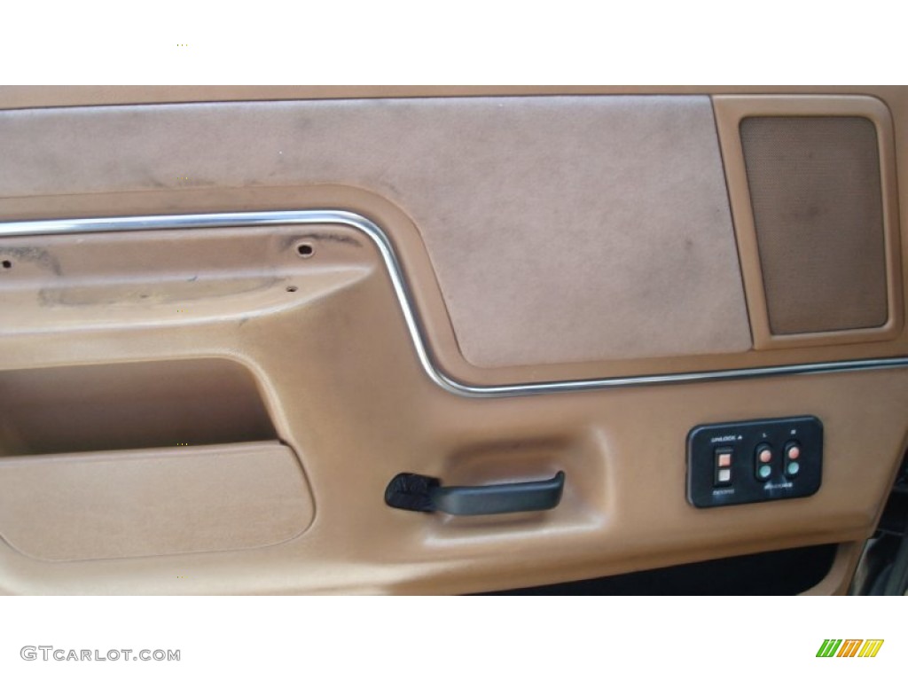 1990 Bronco Eddie Bauer 4x4 - Raven Black / Chestnut photo #9