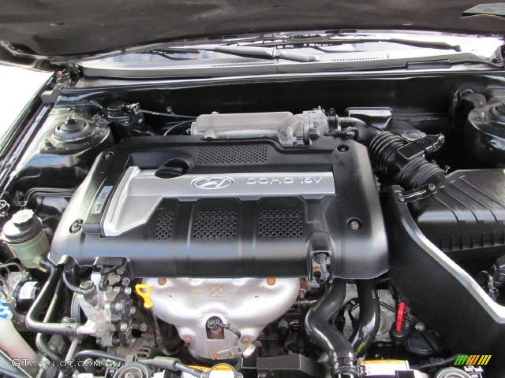 2006 Elantra GT Hatchback - Ebony Black / Gray photo #10