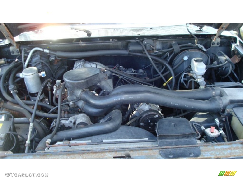 1990 Ford Bronco Eddie Bauer 4x4 Engine Photos