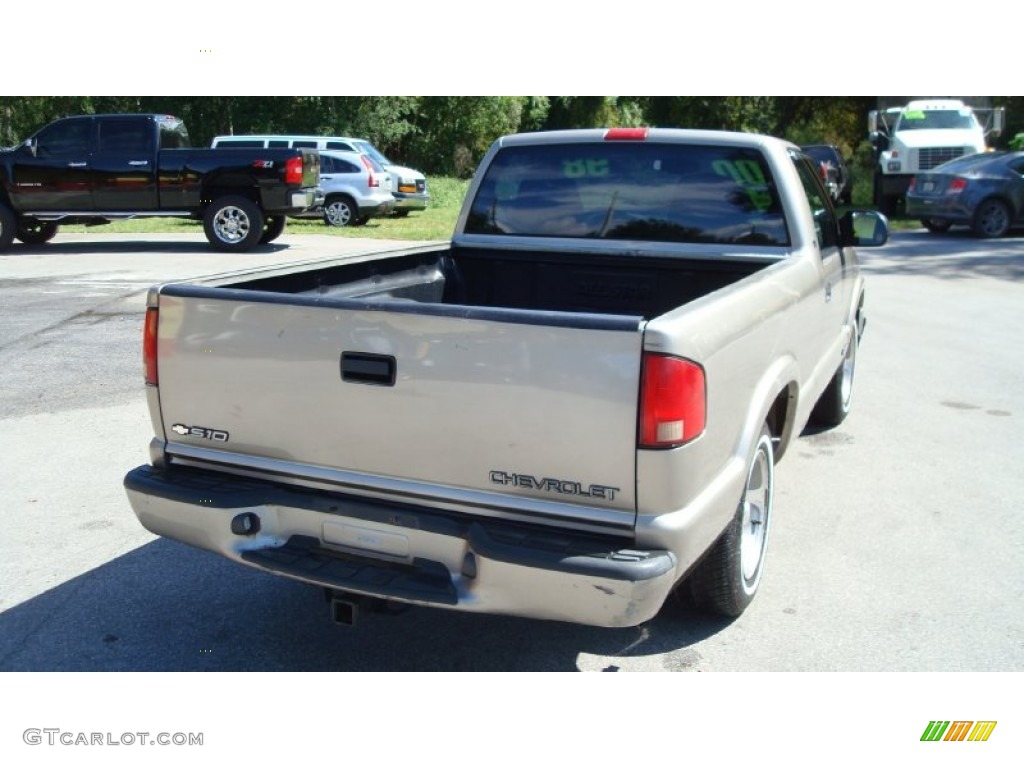 1998 S10 LS Regular Cab - Pewter Metallic / Graphite photo #3
