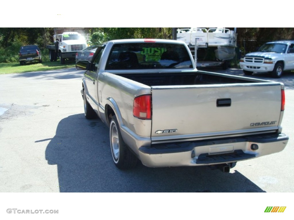 1998 S10 LS Regular Cab - Pewter Metallic / Graphite photo #5