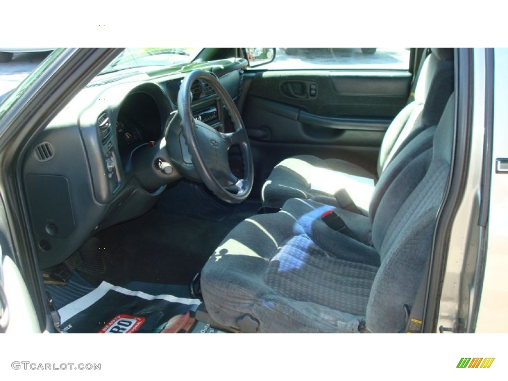 1998 S10 LS Regular Cab - Pewter Metallic / Graphite photo #11