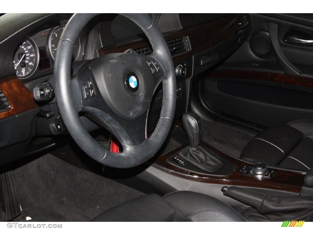2011 3 Series 335d Sedan - Black Sapphire Metallic / Black photo #8