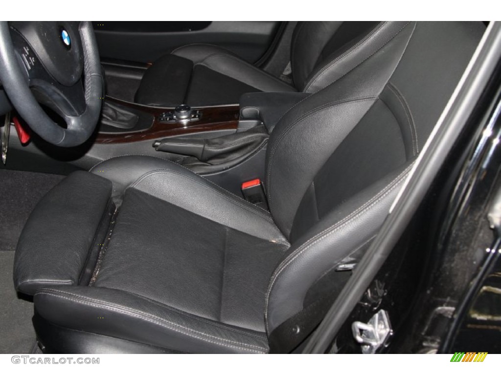 2011 3 Series 335d Sedan - Black Sapphire Metallic / Black photo #9