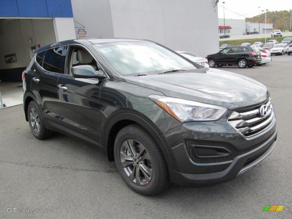 Juniper Green 2013 Hyundai Santa Fe Sport Exterior Photo #72430565