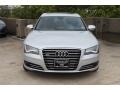 Ice Silver Metallic - A8 L 4.0T quattro Photo No. 2