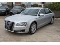 Ice Silver Metallic - A8 L 4.0T quattro Photo No. 3