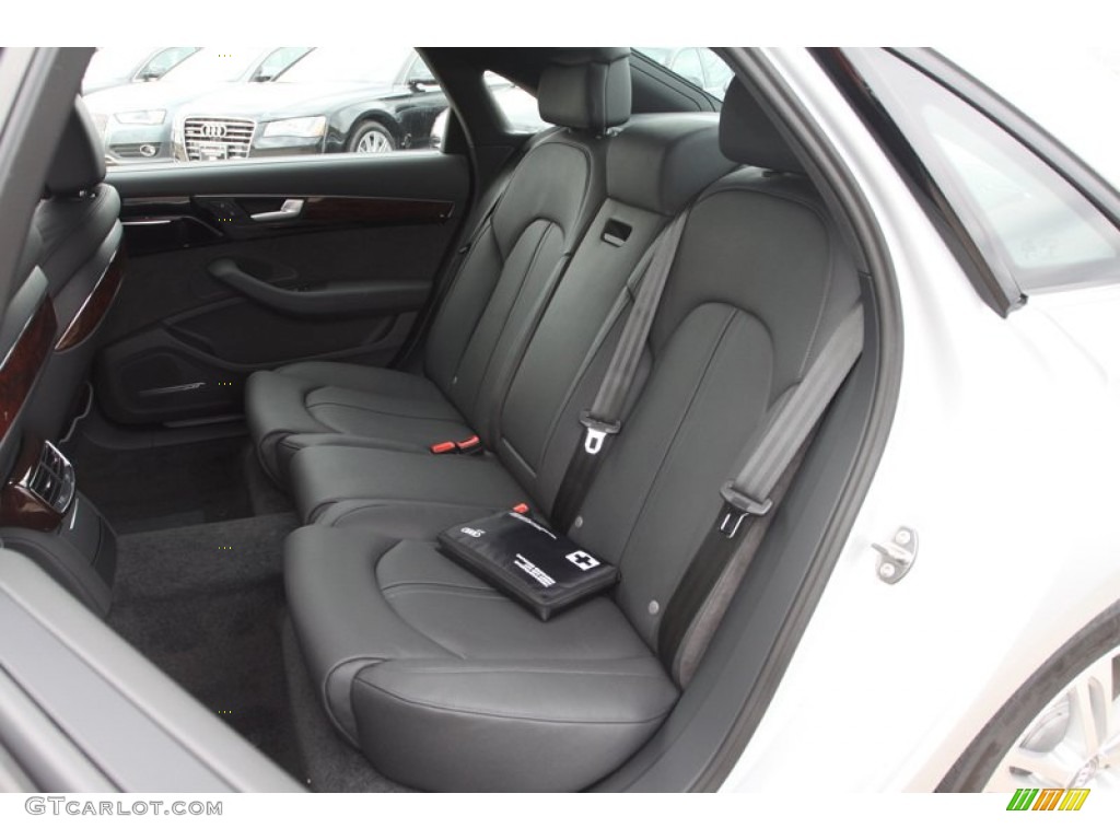 2013 Audi A8 L 4.0T quattro Rear Seat Photo #72431321