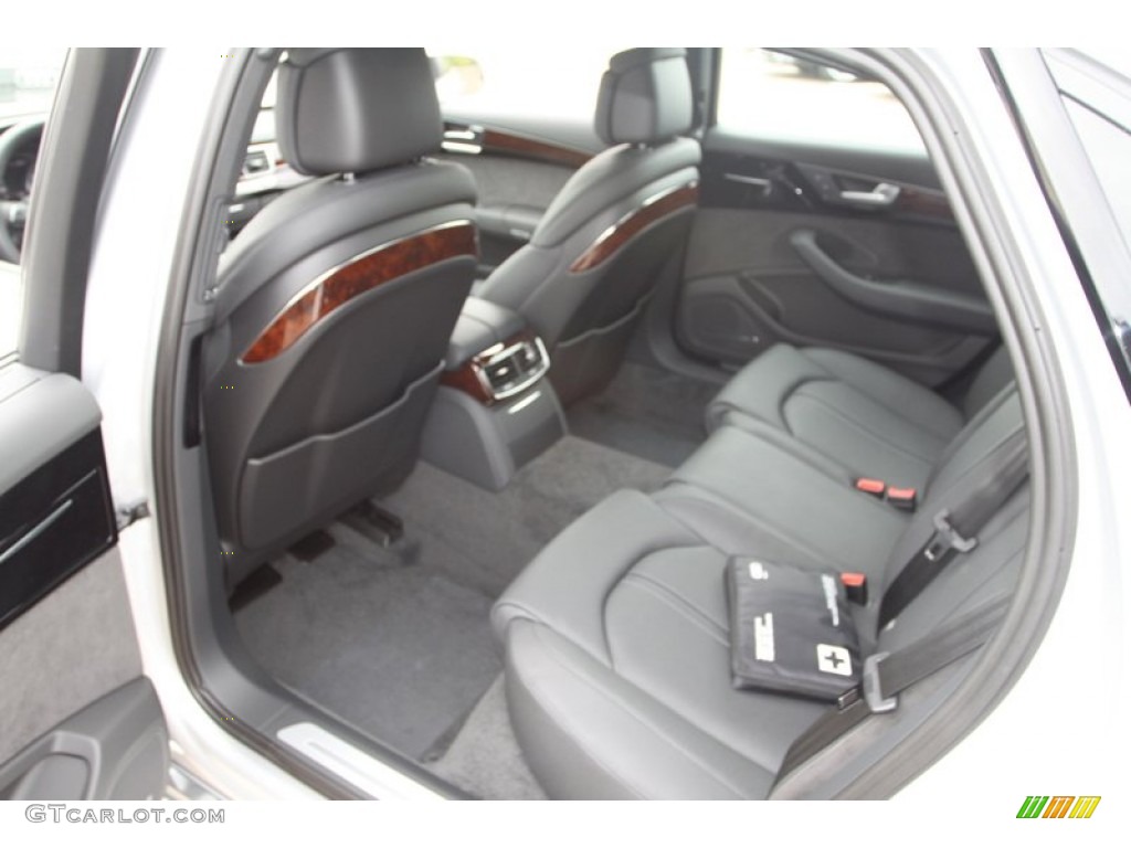 2013 Audi A8 L 4.0T quattro Rear Seat Photo #72431332