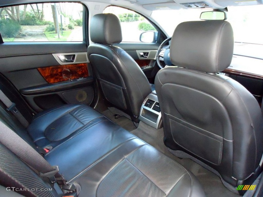 Charcoal/Charcoal Interior 2009 Jaguar XF Premium Luxury Photo #72431960