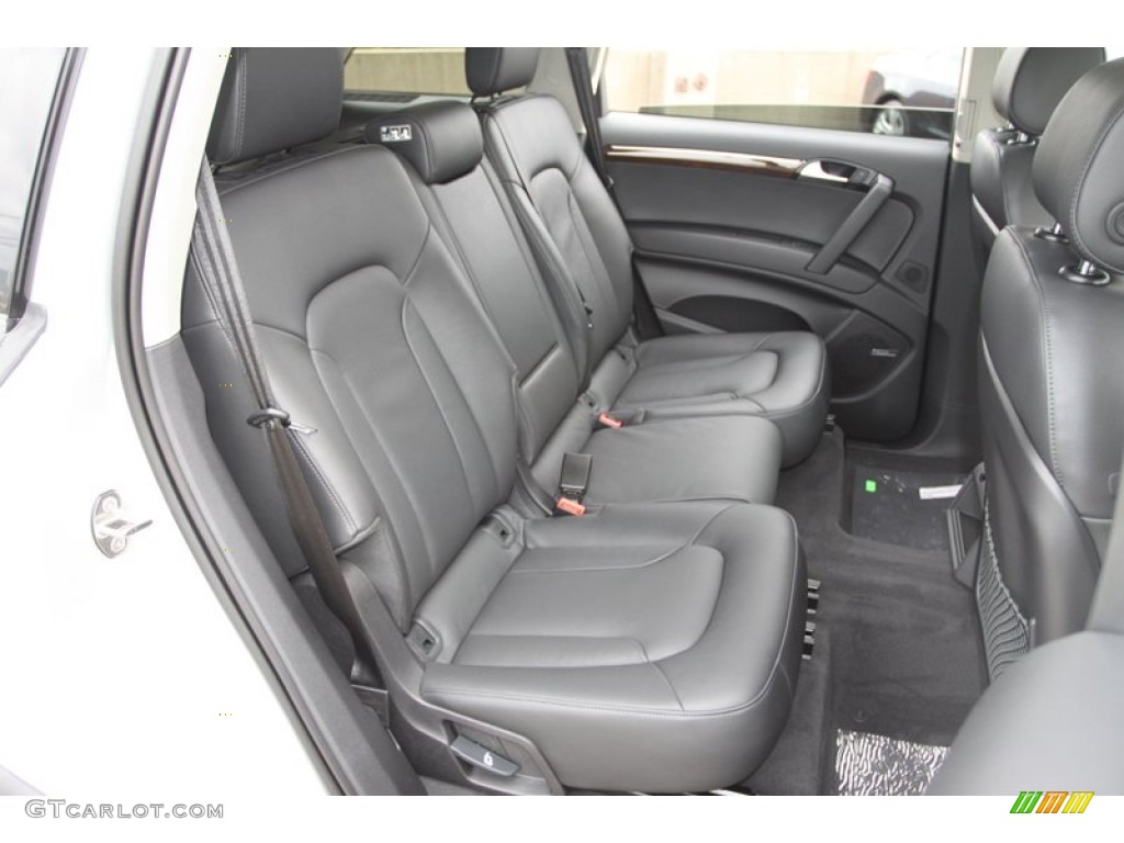 Black Interior 2013 Audi Q7 3.0 TFSI quattro Photo #72433090