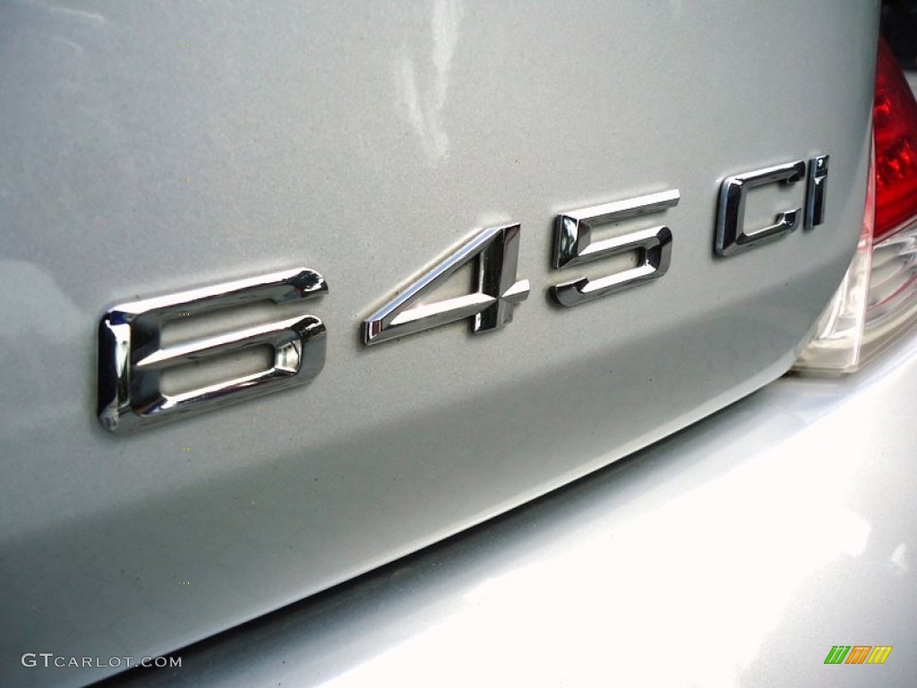 2005 BMW 6 Series 645i Coupe Marks and Logos Photo #72433695
