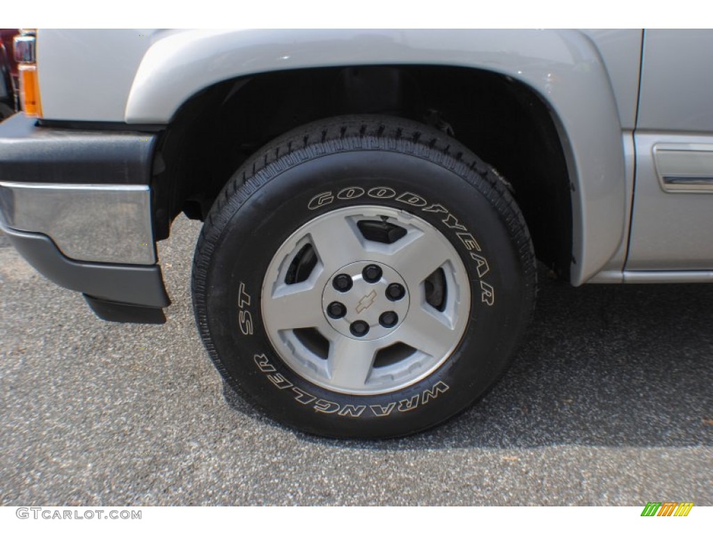 2005 Silverado 1500 LS Extended Cab 4x4 - Silver Birch Metallic / Dark Charcoal photo #6