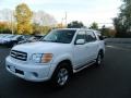 Natural White 2002 Toyota Sequoia Limited 4WD