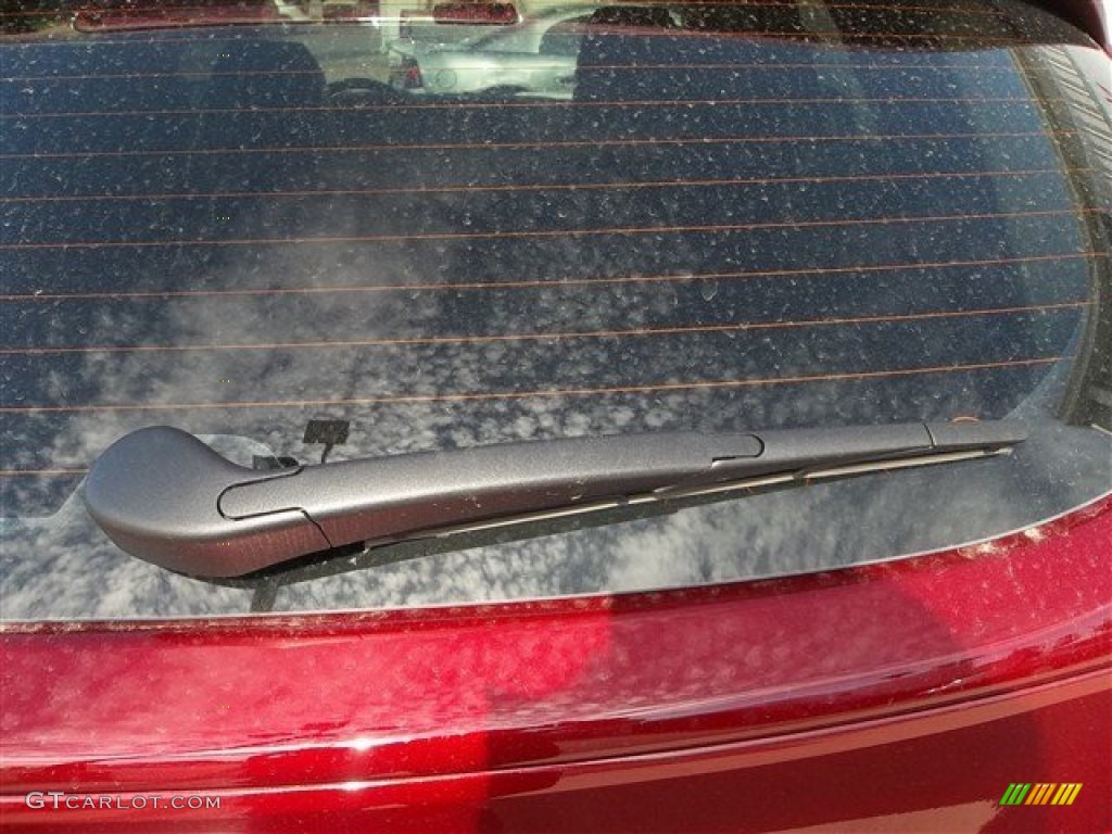 2013 Focus Titanium Hatchback - Ruby Red / Charcoal Black photo #8