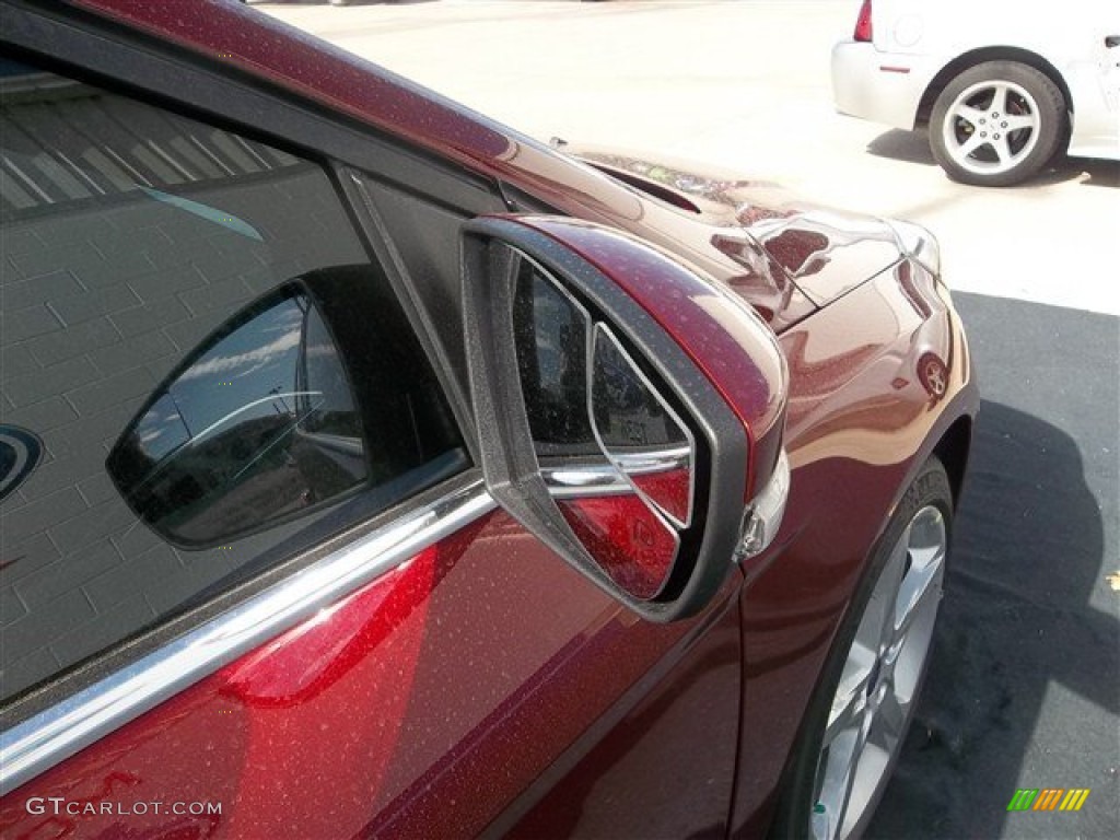 2013 Focus Titanium Hatchback - Ruby Red / Charcoal Black photo #14