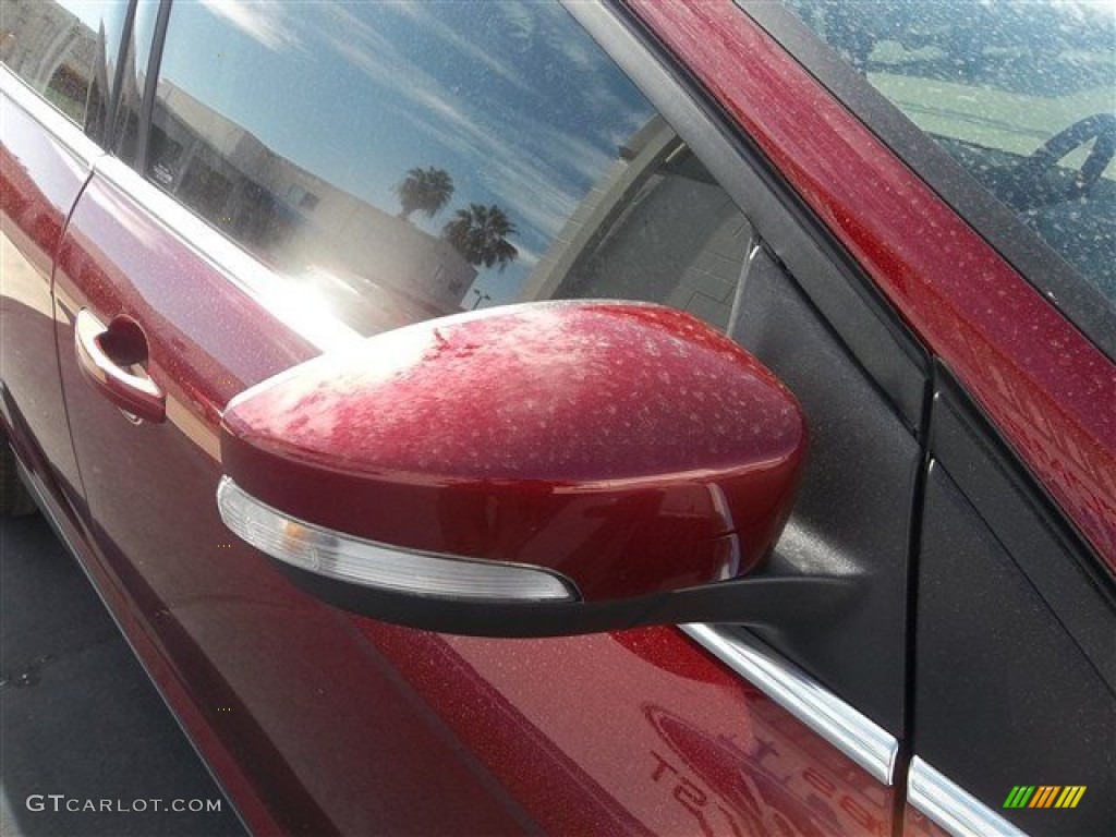 2013 Focus Titanium Hatchback - Ruby Red / Charcoal Black photo #15